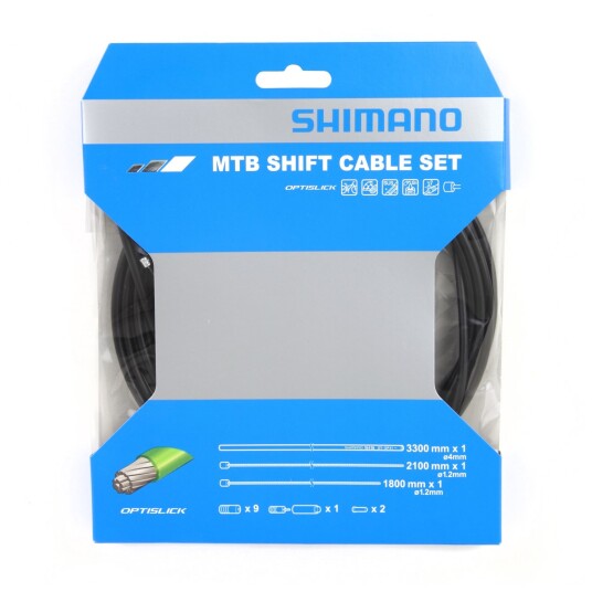 Shimano Xtr Optislik Girwiresett, Svart