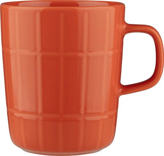 Marimekko Tiiliskivi krus 2,5 dl oransje Marimekko Tiiliskivi krus 2,5 dl oransje