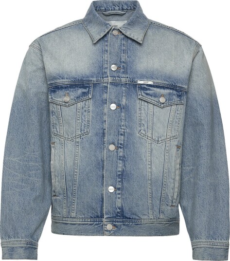 Closed Men Denim Jacket Jackets & Coats Light Blue   LIGHT BLUE   M