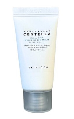 SKIN1004 Hyalu-Cica Water-fit Solserum SPF50+ PA++++ 15 ml for Ansikt