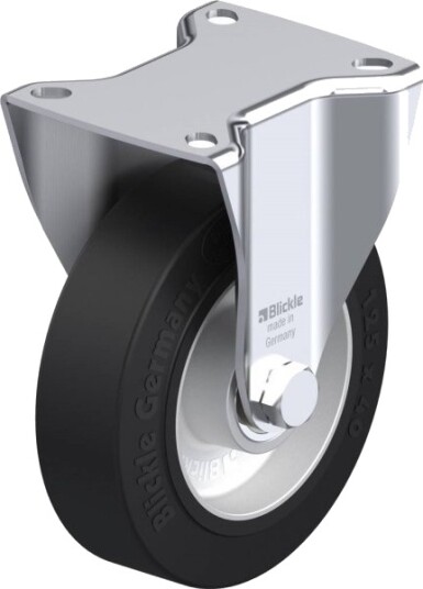 Blickle 412494 Bk-Alev 125K-1 Fast Hjul, Hjul-Ø 125 Mm, Maks 250 Kg (1 Stk.)