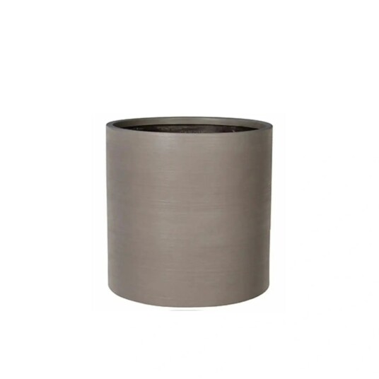 Homefactory RO Fiber pot Brown 301007
