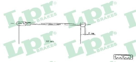 Samko Tautrekk parkeringsbrems SAMKO C0578B
