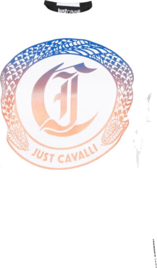 Just Cavalli Dame Topper Hvit 2XS,