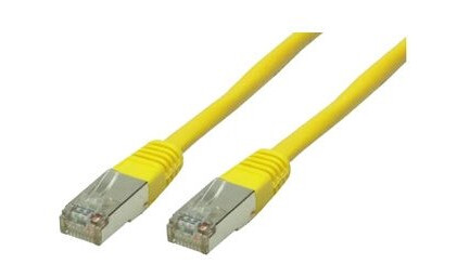 S/Conn Cat6 S/Ftp 0.5M 0,5 M Cat6 S/Ftp S-Stp Rj-45 Rj-45 Gult