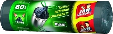 Sar Jan Nz Magnum 60 L Sekker Med Tape 10 Stk.