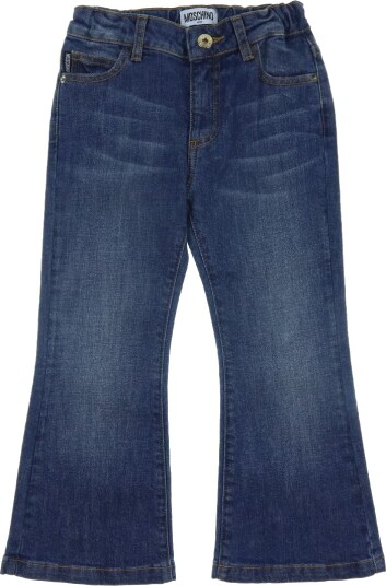 Moschino Jeans Blue Denim m. Lilla Moschino 6 år 116 Jeans Blå Moschino Jeans Blue Denim m. Lilla Moschino 6 år 116 Jeans Blå