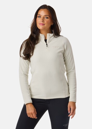 Swedemount Geilo Fleece Halfzip Ii W Lt Beige 38 Trøyer