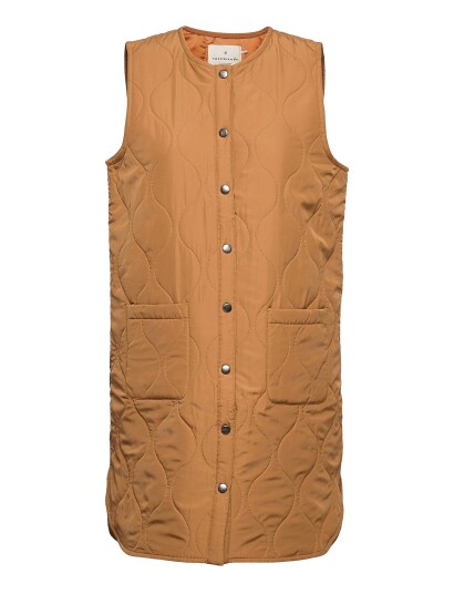Rosemunde Recycled Vest Brown M Rosemunde Recycled Vest Brown M