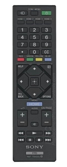 Sony remote control Sony remote control