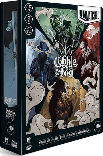 Iello Unmatched Cobble & Fog Brettspill Engelsk