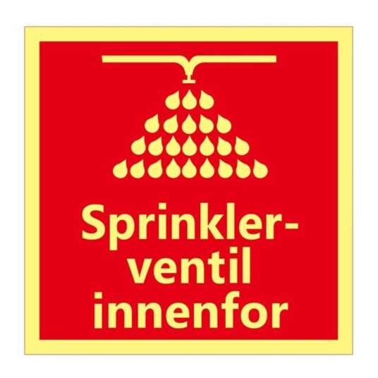 Skilt Sprinklerventil Innenfor Skilt Sprinklerventil Innenfor