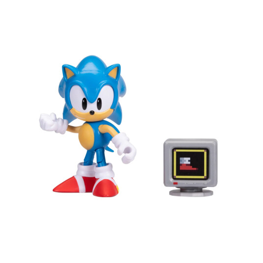 Sonic the Hedgehog Classic Figur 10cm Sonic m/ item box