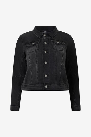 ZOEY Denim jakke Fia Jacket Svart ZOEY Denim jakke Fia Jacket Svart
