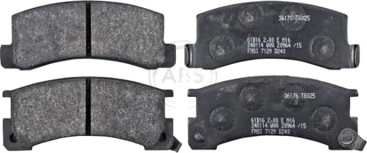 A.B.S. 36176 Bremseklosser A.B.S. 36176 Bremseklosser