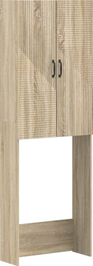 vidaXL Toalett skap HAARLEM Sonoma eik 66 x 25,5 x 190 cm