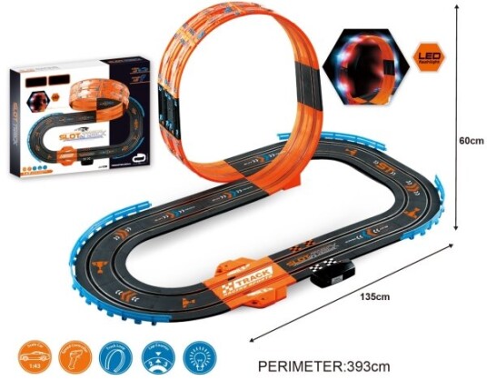 Jj Slot Led Racerbane 393Cm 1:43 Jj Slot Led Racerbane 393Cm 1:43
