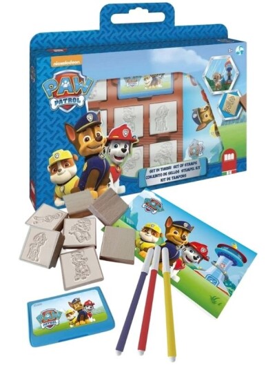 Multiprint PAW Patrol Window Box Stempelsett med album Multiprint PAW Patrol Window Box Stempelsett med album