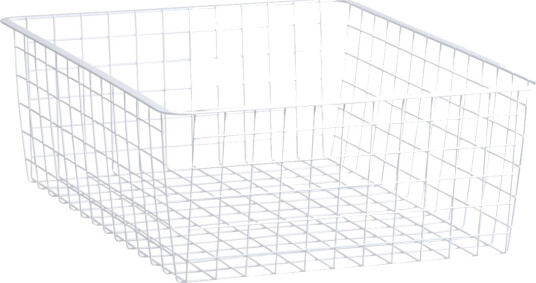 ELFA TRÅDKURV 427X527X185 MM HVIT