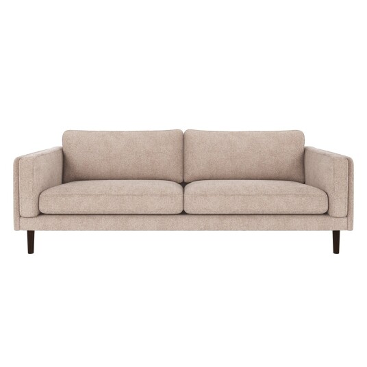 Rowico Home Braden 3-seters sofa Lys beige/brun 216 x 87 78 cm Beige