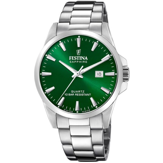 Festina Swiss Made F20024/6 - Herre - 41 mm - Analog - Kvarts urverk - Safirglass Festina Swiss Made F20024/6 - Herre - 41 mm - Analog - Kvarts urverk - Safirglass
