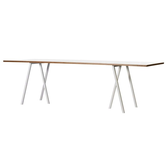 Hay Loop Stand Bord 200 cm Laminat / Hvit Hay Loop Stand Bord 200 cm Laminat / Hvit