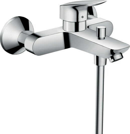 Hansgrohe logis single lever bath mixer for exposed installa