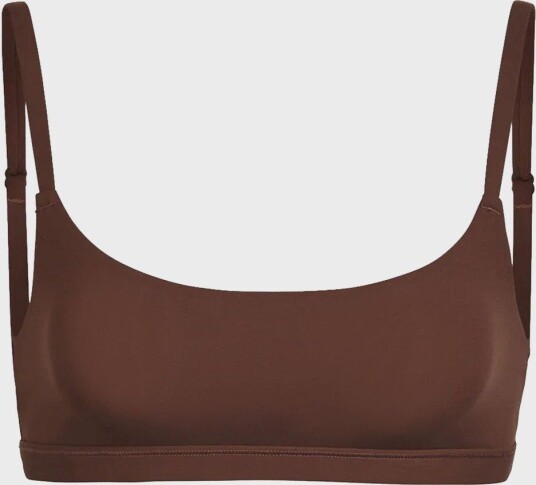 SKIMS Fits Everybody Scoop Bralette Cocoa Undertøy Mørkebrun M SKIMS Fits Everybody Scoop Bralette Cocoa Undertøy Mørkebrun M