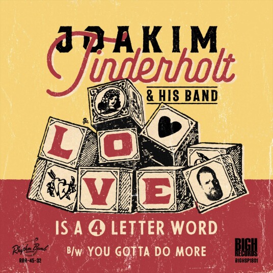 Joakim Tinderholt & His Band Love Is A 4 Letter Word LP/Vinyl