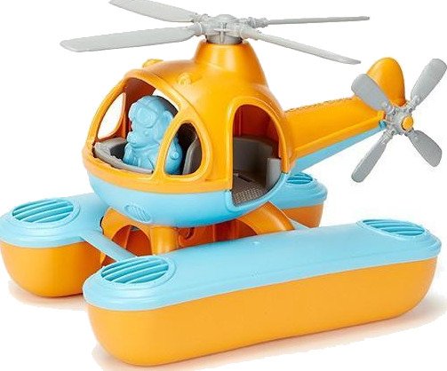 Green Toys Seacopter Badeleke Fra 2 År Oransje