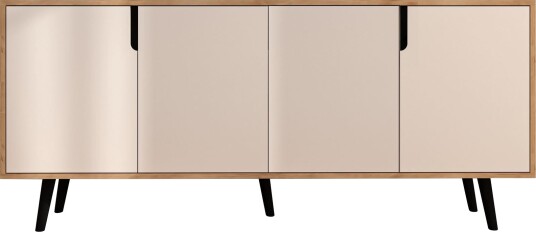 Latinara Konsollbord 180 cm - Sapphire eik, hvit