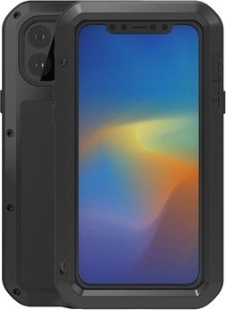 Love Mei Powerful iPhone 11 Pro Max Hybrid-deksel - Svart