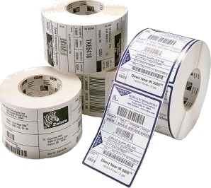 Zebra 3013291 T Skriveretiketter Hvit Selvklebende 3013291 T