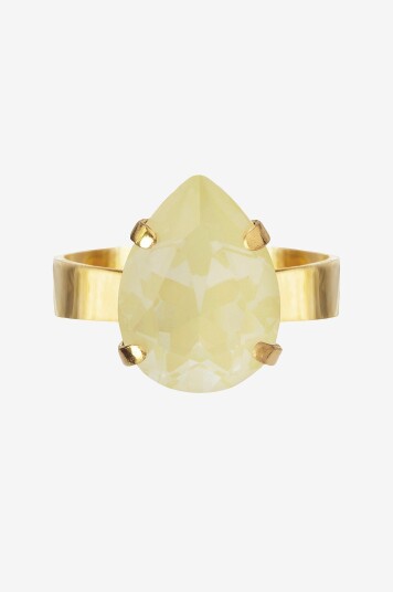 Caroline Svedbom Ring Petite Drop Gull