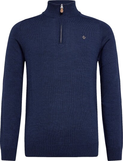 Morris Merino John Zip DARK BLUE XXL