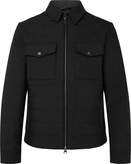 Gant Insulated Flannel Jacket Grey S