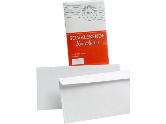 Konvolutt E65 Emo 80g SKD 10