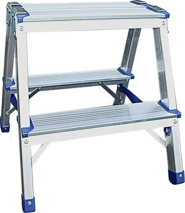Laggo Light Stigekrakk dobbel 3 trinn, Stiger & stillaser