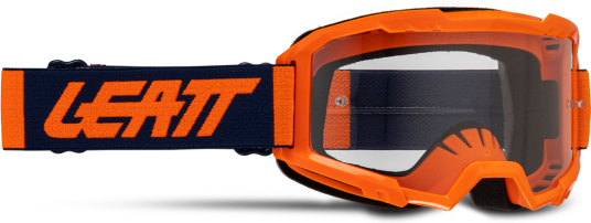 Leatt Crossbriller Vizion 2.5 Oransje Klar 90 VLT Leatt Crossbriller Vizion 2.5 Oransje Klar 90 VLT