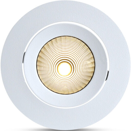 Namron Alfa reflektor Pro matt hvit - 3220293