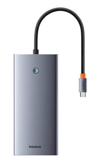 Baseus PortalJoy 13-in-1 Hub USB-C to HDMI+DP+VGA+C+USB+PD+RJ45+SD/TF+3.5mm (gray) Baseus PortalJoy 13-in-1 Hub USB-C to HDMI+DP+VGA+C+USB+PD+RJ45+SD/TF+3.5mm (gray)