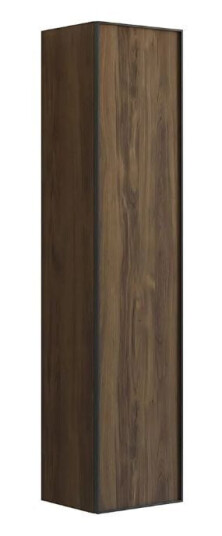 Dansani Inzo Urban Alu ramme Svart Høyskap 1 dør B40xh176x35cm Brun eik / 40cm Høyre Hengslet Dansani Inzo Urban Alu ramme Svart Høyskap 1 dør B40xh176x35cm Brun eik / 40cm Høyre Hengslet