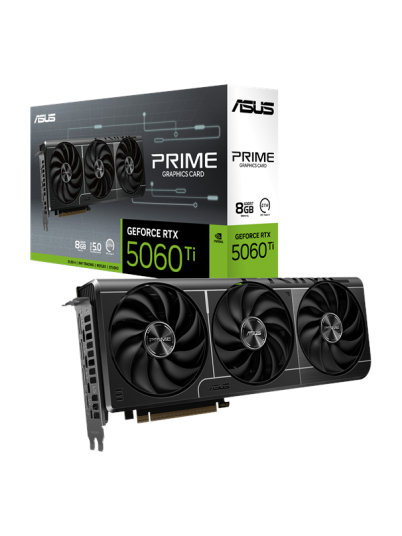 ASUS GeForce RTX 5060 Ti Prime - 8GB GDDR7 RAM - Grafikkort ASUS GeForce RTX 5060 Ti Prime - 8GB GDDR7 RAM - Grafikkort