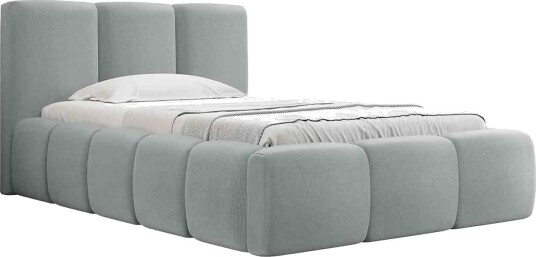 Salvenor Sengeramme med Oppbevaring 90x200 cm Grå