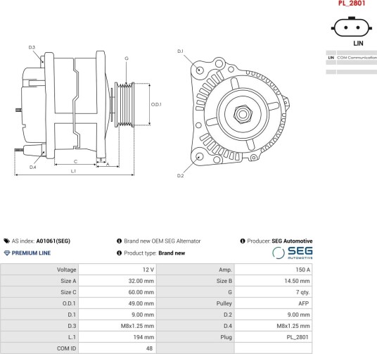 AS-PL A01061(SEG) Dynamo
