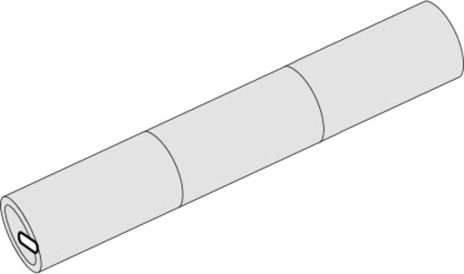 Batteripakke Nød & Panik 3,6V 4,0Ah L-Type Nimh D-Size Stav 170-3905SH Batteripakke Nød & Panik 3,6V 4,0Ah L-Type Nimh D-Size Stav 170-3905SH
