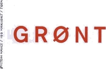 Grønt, Veldig pen bok / som ny