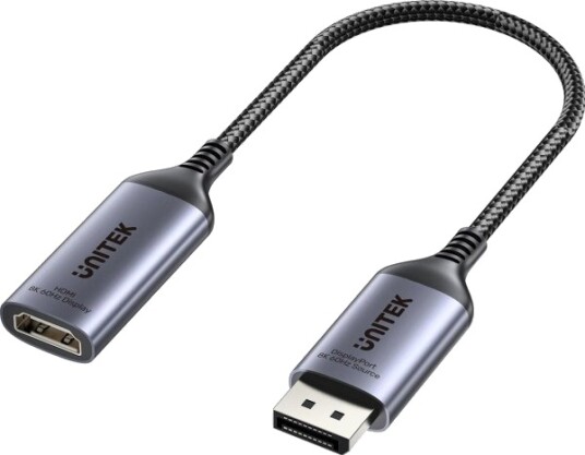 Unitek Av Adapter Unitek Displayport 1.4 Til Hdmi 2.1 Adapter 8K60hz
