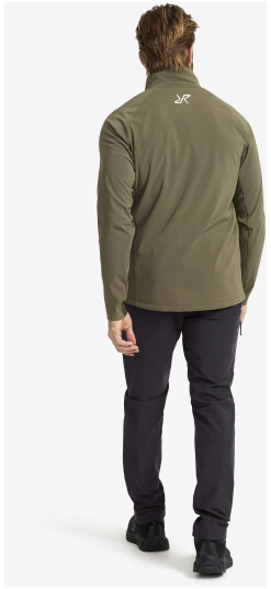 Revolutionrace Jakker Softshelljakker Exciter Light Softshell Jacket Herre Grape Leaf 2XL