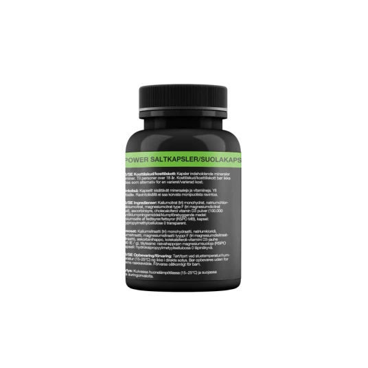 PurePower salt kapsler 90 stk. PurePower salt kapsler 90 stk.